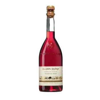 Teasecco rosé alkoholfrei von der Manufaktur Jörg Geiger